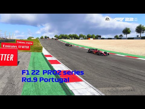 【PS F1 22】PRO2 series Rd. 9 ポルトガル　観戦実況