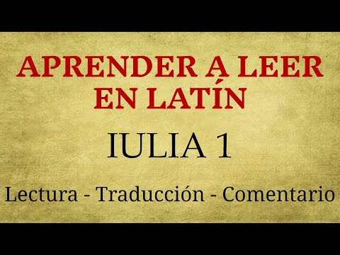 Video: Cómo Leer Latín