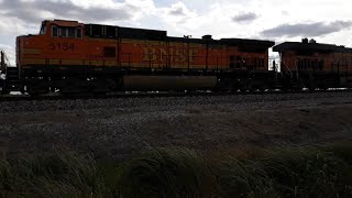 BNSF 2-Unit Gliding Eastbound!