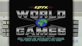 World Games on the Commodore 64