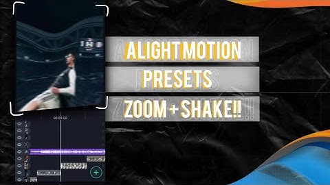 Alight Motion Presets zoom & Shake transition |Zoom transition+ Shake Transition Presets |ISHAN V