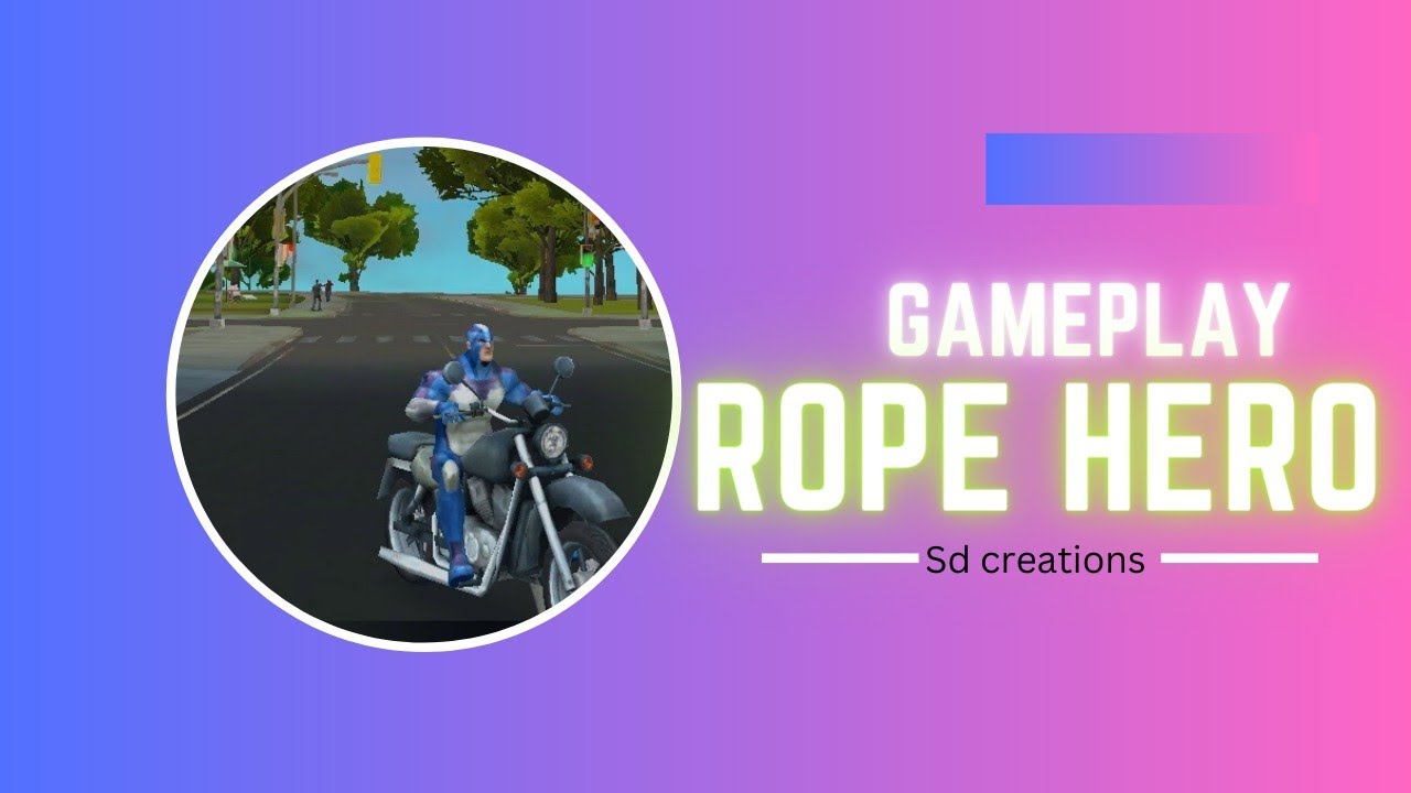 Rope hero gameplay 😂😂 part 2 Malayalam sd creations gaming 