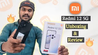 Redmi 12 5G Mobile Unboxing and Detaild Review | Redmi 12 5G Camera Test | Best 5g Phone under 15000