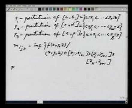 Lecture 28 - Multiple Integrals