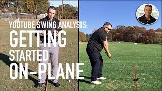 YouTube Swing Analysis: Get your golf swing on-plane from the start screenshot 5