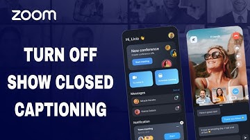 How To Turn Off Show Closed Captioning On Zoom App