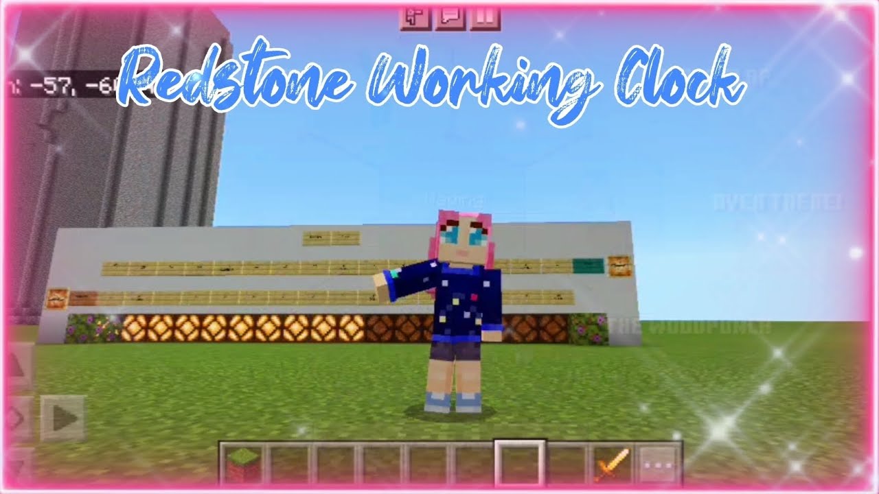 Minecraft Automatic Working Clock ( ‎@Minecraft ) - YouTube