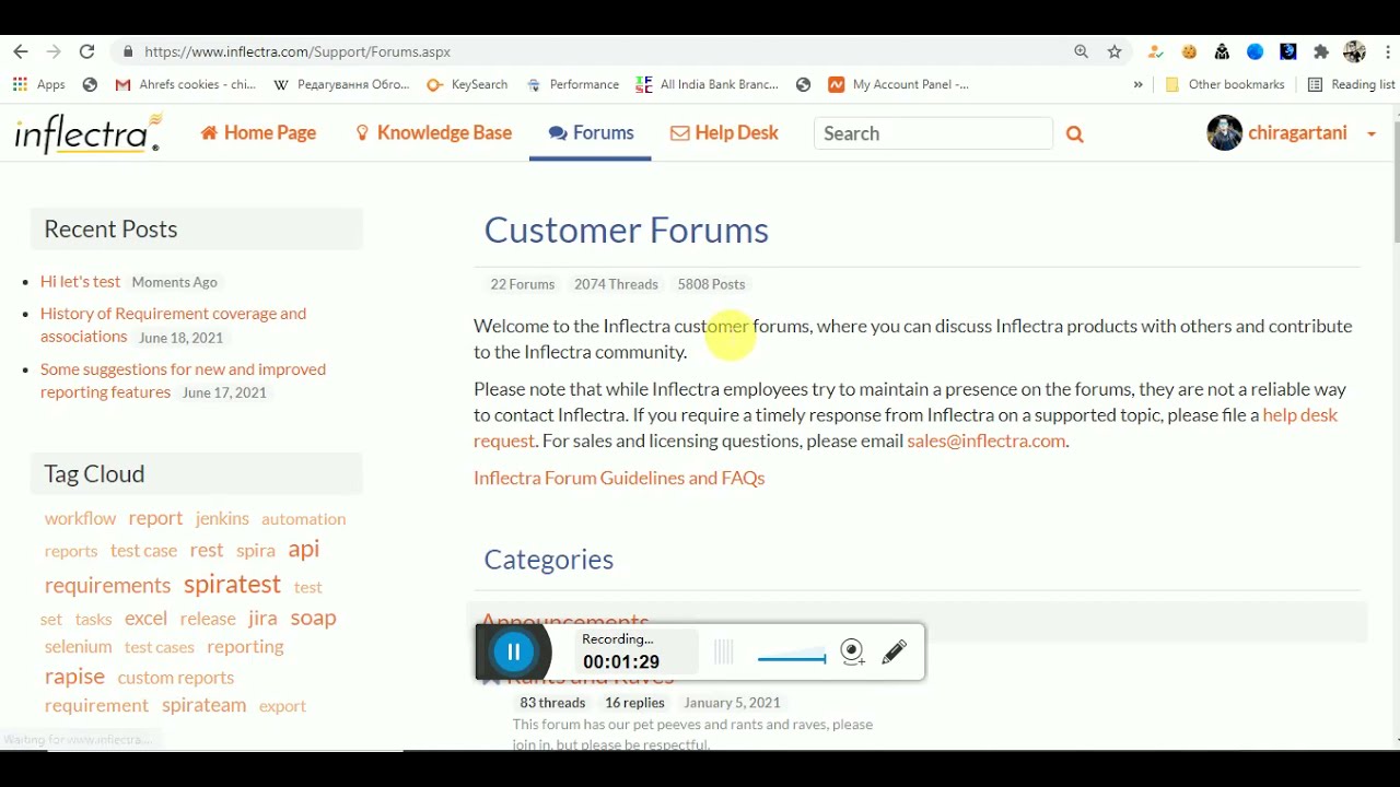 Stored XSS in inflectra.com | Critical Vulnerabilty