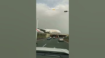 Emirates Landing | The Biggest Plane