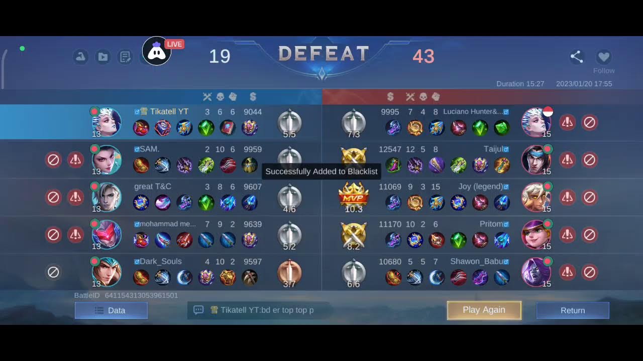 Beatrix Prime (Stellar Brilliance ) Skin free 🥰🥰 Mobile Legends stream