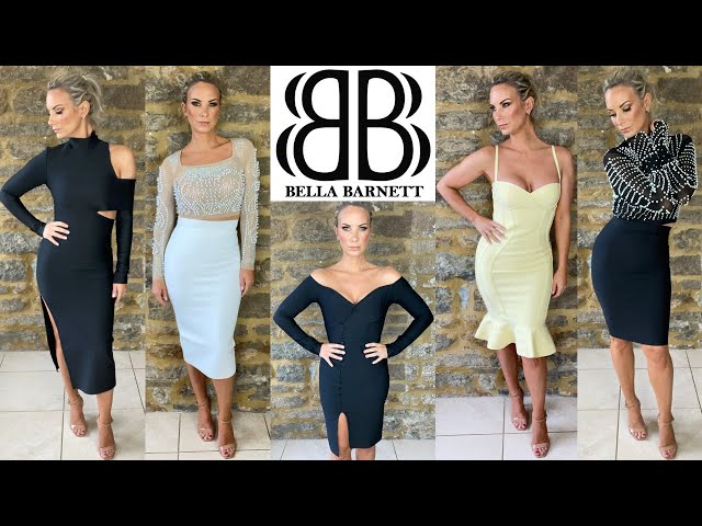 BELLA BARNETT* HAUL DESIGNER EVENING PARTY DRESSES BANDAGE COCKTAIL  DESIGNER OCCASION DISCOUNT CODE - YouTube