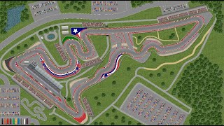Ultimate Racing 2D 2 - 2024 F1 United States Grand Prix Simulation Race