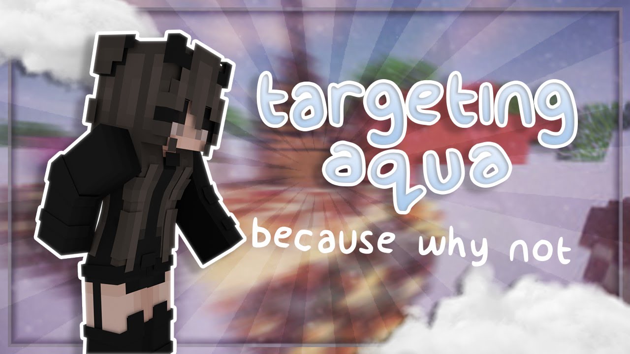 targeting aqua // solo bedwars