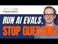 Stop Guessing: Moving AI from "Vibe Check" to "Scalable"