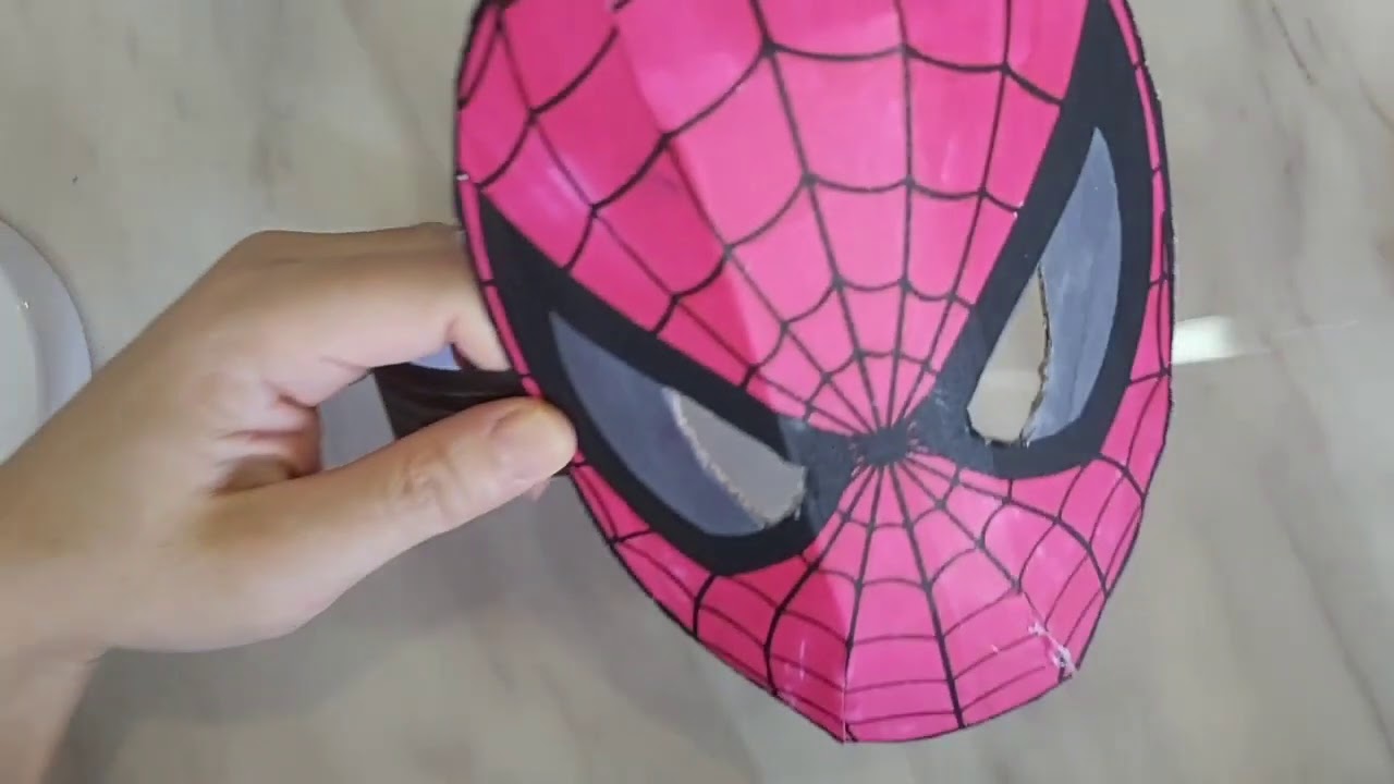 spider-man-cardboard-mask-template