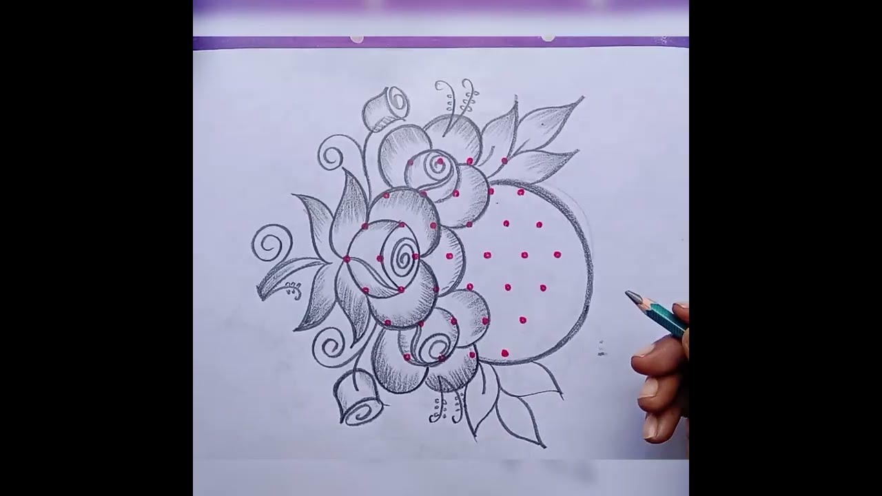 🎇🎇 Rose 🌹 NEW YEAR special kolam 🌺 creativity 👍🌺 just 7 dots 🌺 simple pulli rangoli 🌺