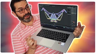 🎁 💡 HUAWEI MATEBOOK D15 🅱🅱🅱 probando SOFTWARE: Blender, Photoshop, Krita, Inkscape, Vegas...