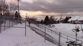 HD ( Train CN 402 East ) BCOL 4617, CN 2201, CN 4809 (  M.P 124.62 Rimouski Qc Mont-Joli SUB  )