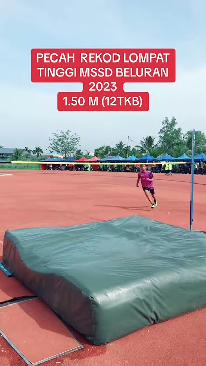 Lompatan Pecah Rekod MSSD Beluran | Alihson Jalius #beluran #lompattinggi #sport #olahraga