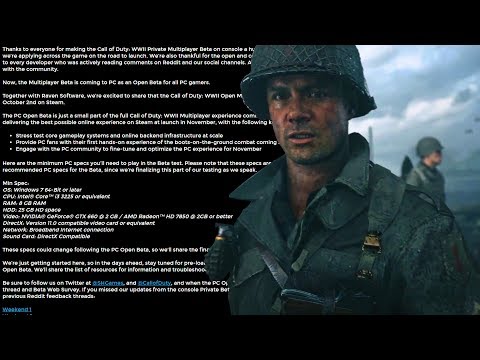 The 5 MOST IMPORTANT Things To Know About the COD WW2 PC Beta