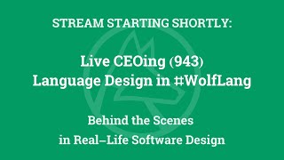 Full Live CEOing Ep 943: Design Review of Discrete Computation Features Guide