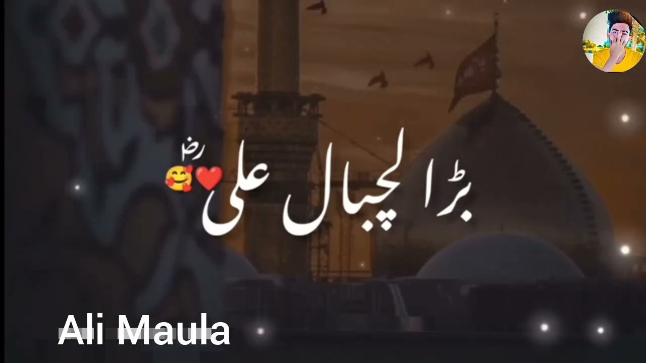 Bara Lajpal Ali  Bara Lajpal Hai Ali Qaseda  Taimoor Aesthetic