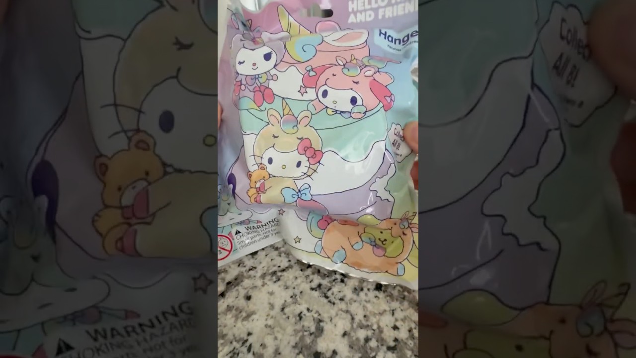 Unicorn Pyjama Party Hello Kitty Blind Bag! 🦄✨ Keychain Unboxing!
