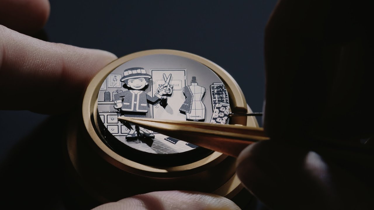 J12 Automaton Caliber 6, exceptional expertise — CHANEL Haute Horlogerie