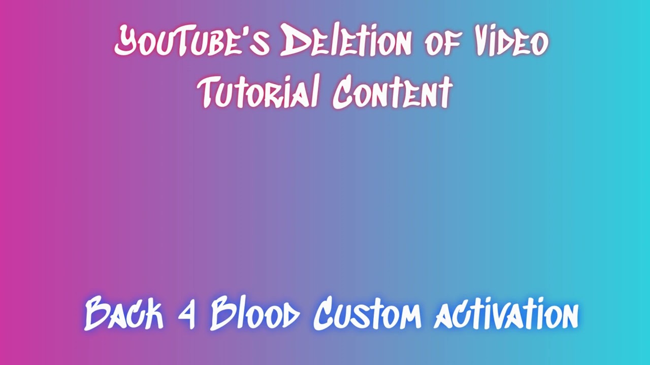 Steps how to Download & Install full version Back 4 Blood
