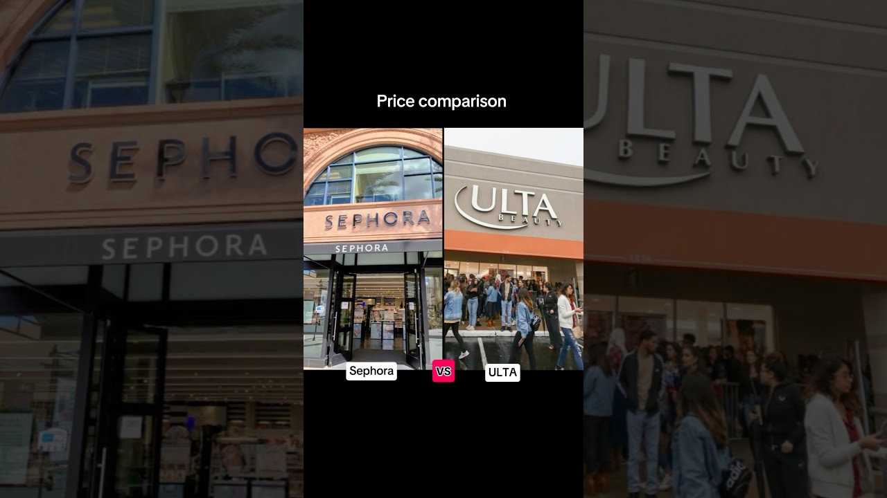 Sephora or Ulta? Spoiler: your wallet can’t tell 😂 