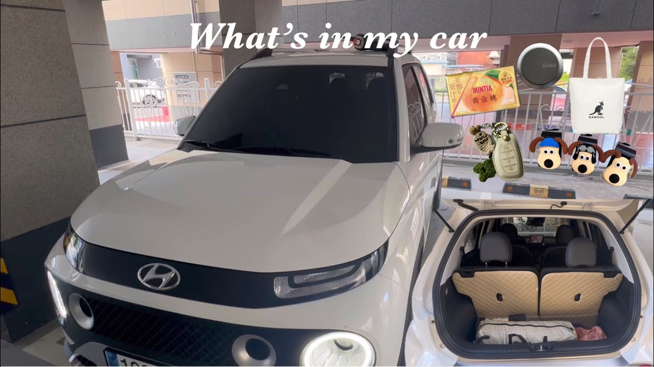 eng) 왓츠인 마이카🚘, 차량 용품 추천✨| 차 출고 1주년 기념 What's in my car
