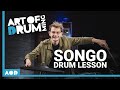 Songo drum lesson  learn the artofdrumming intro groove  drum lesson by chris hoffmann