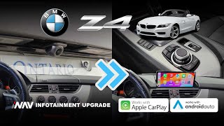 ADD Apple CarPlay Android Auto Backup Camera to BMW Z4 | 4x4Shop.ca