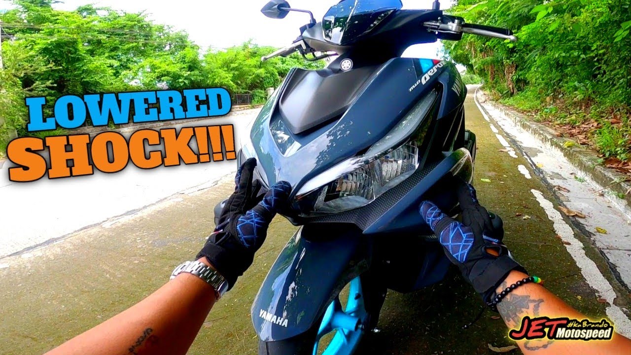 AEROX 155 2023 LOWERED SHOCK FULL REVIEW AND IMPRESSIONS!!! ANO ANG