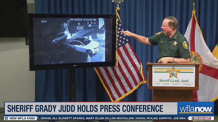 Sheriff Grady Judd discusses video of deputy shot by suspect