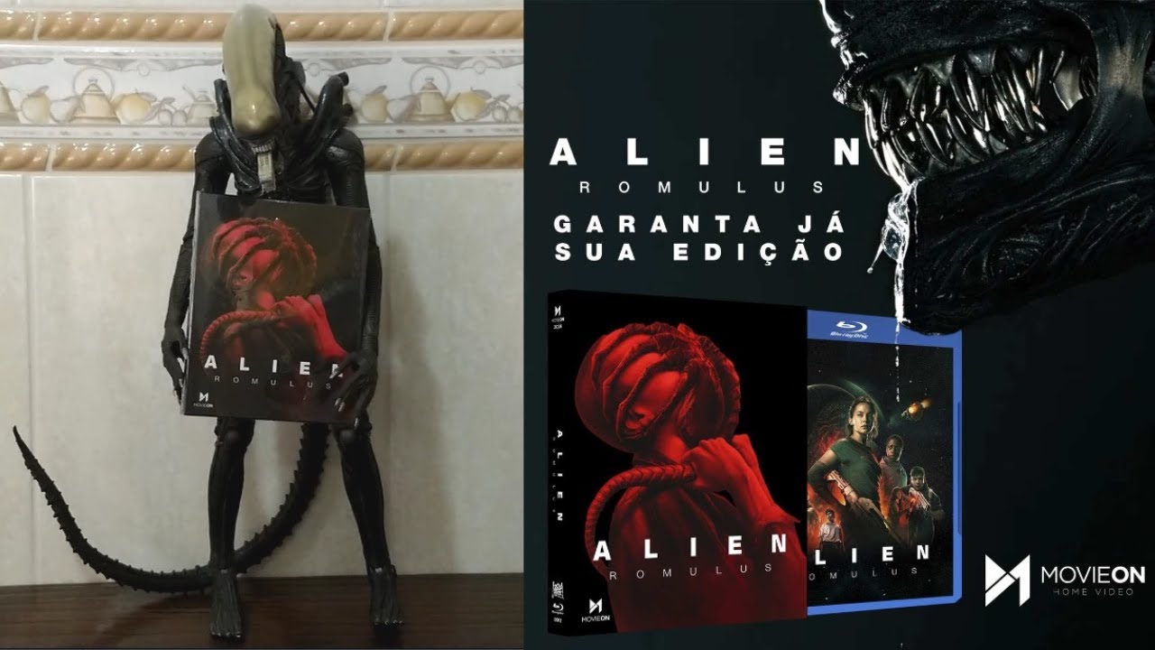 Unboxing e análise do Blu-Ray nacional de Alien Romulus