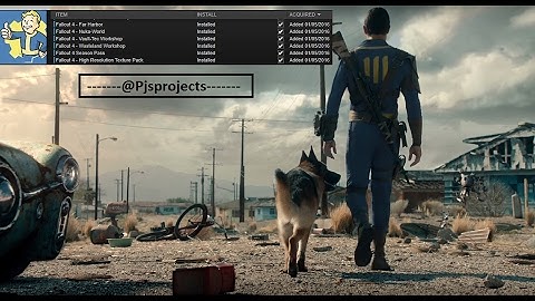 Fallout 4 PC HD Texture pack comparison + How to disable it + MSi overlay running