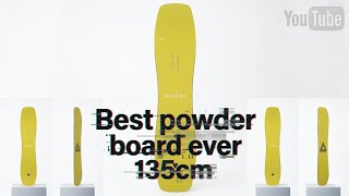 The best powder snowboard: the Yonex Irodori 135cm review - YouTube