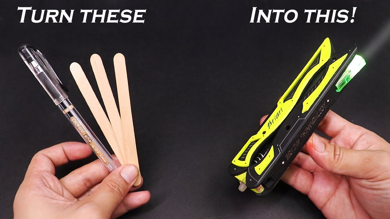 Butterfly Knife Pencil