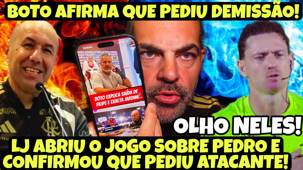 CONFIRMADO! DEMISSÃO FOI PEDIDA POR BOTO! JARDIM CONFIRMA QUE PEDIU ATACANTE! ABATTI ABEL E DAYANE…
