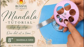 Dot Mandala for Beginners | Complete tutorial how to make grid| Blissfudotlmandalas | 2026