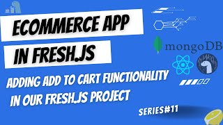 Famous Adding Cart data in local Storage in FreshJs Project | 2024 | Fresh.js with MongoDB | Series #11 Profile