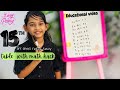 🔢 Table of 15 in a Flash! | Smart Math Tricks for Quick Learning | DFF - Diya’s Fantasy Factory ✨
