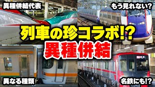 【異種併結】異なる種類の車両が連結!? 驚きの異種併結について徹底解説【ゆっくり解説】#鉄道 #電車 #ゆっくり解説