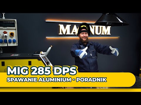 Spawarka Magnum MIG 285 Dual Puls Synergia LCD - zestaw