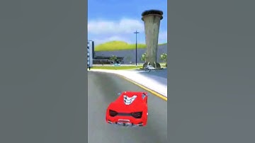 transformer car robot in rope frog ninja hero