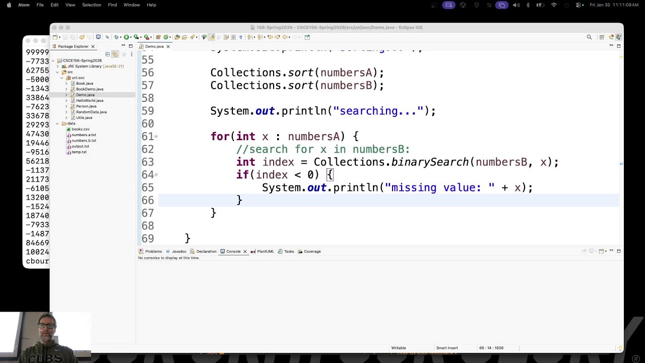 1.7 - Java/OOP (2026-01-30) - YouTube