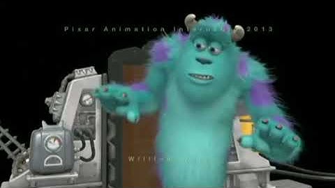|Monsters Inc| Sully Test Animation with Sound Part 1
