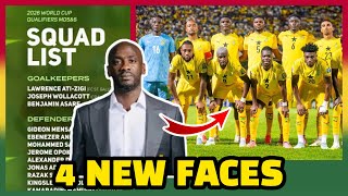 Black Stars 26-Man Squad: Otto Addo Names 4 New Faces for Austria & Germany Friendlies