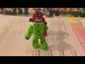 Bonecrusher vs Inferno (transformer robot boxing fight 